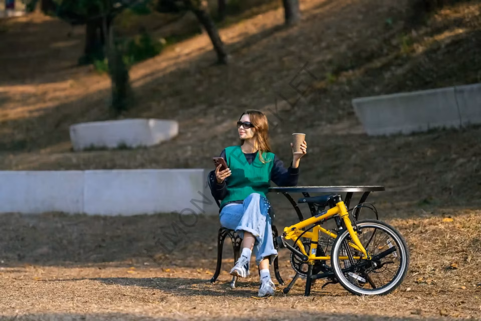 Dahon 2026 Boardwalk D8 20 Jant Katlanır Bisiklet YEŞİL