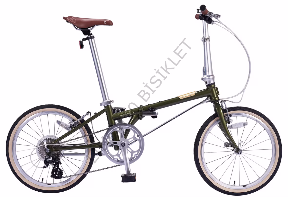Dahon 2026 Boardwalk D8 20 Jant Katlanır Bisiklet YEŞİL