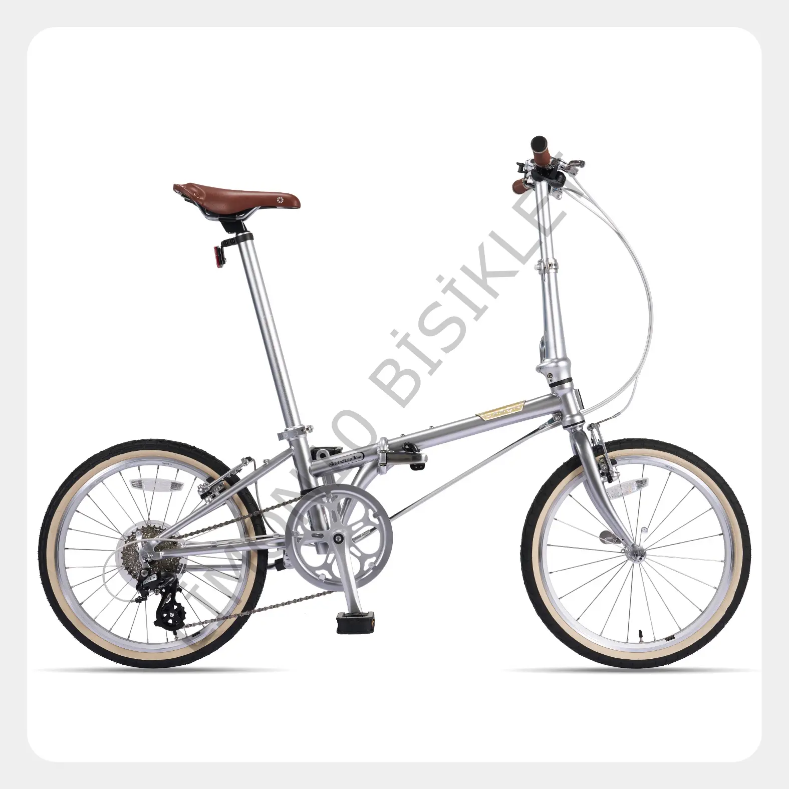 Dahon 2026 Boardwalk D8 20 Jant Katlanır Bisiklet KROM