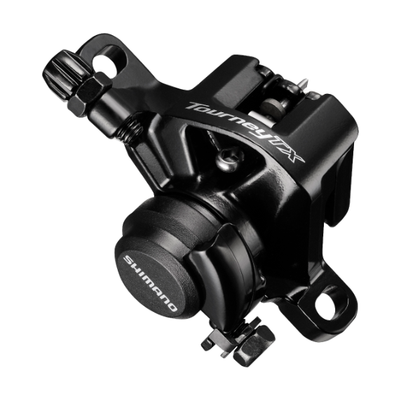 SHIMANO TOURNEY TX Mekanik Disk Fren BR-TX805 Post-tipi Ön veya arka Siyah