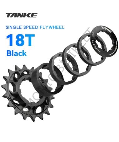 TANKE SİNGLE SPEED 18T SİYAH