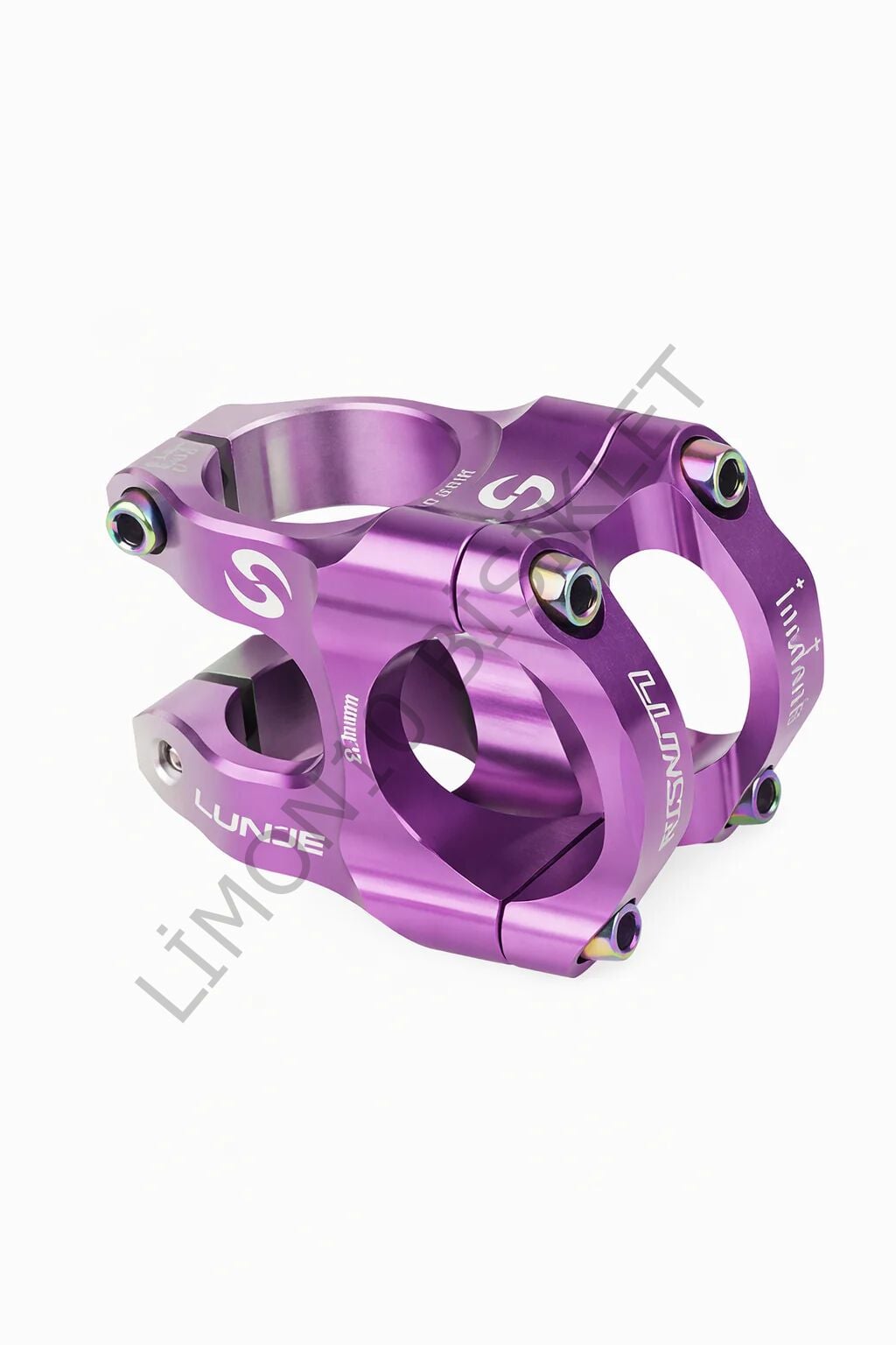 LUNJE Mor Gümüş Gidon Boğazı 31.8 mm